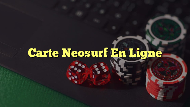 Carte Neosurf En Ligne