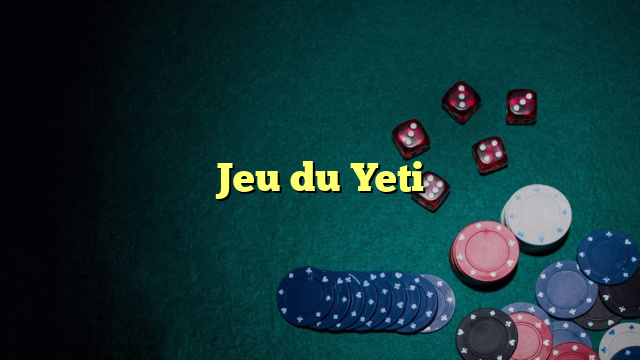 Jeu du Yeti